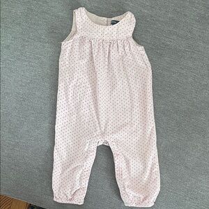 Baby Gap Pink Polka Dot Baby Romper